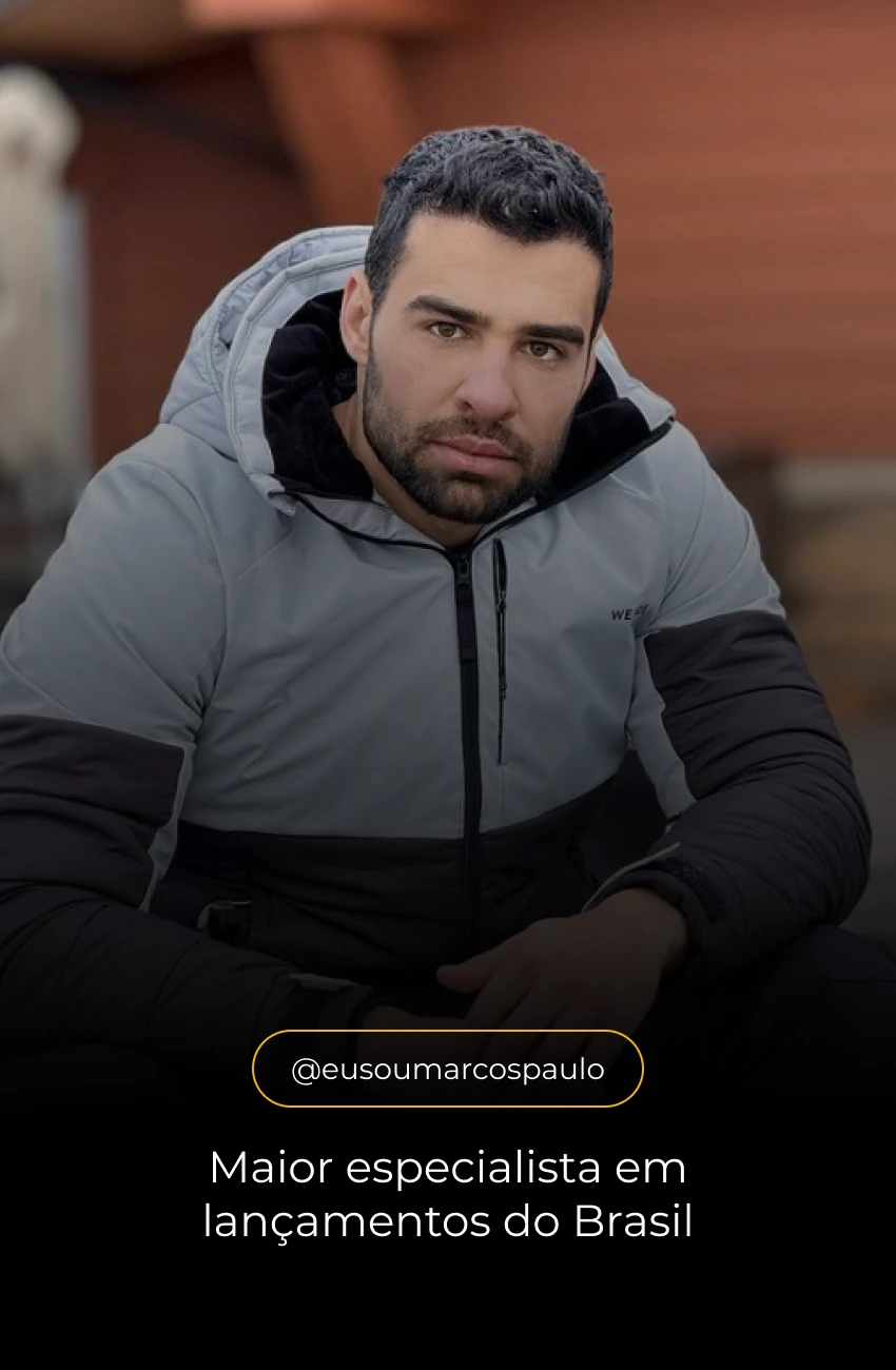 Landing page para @eusoumarcospaulo